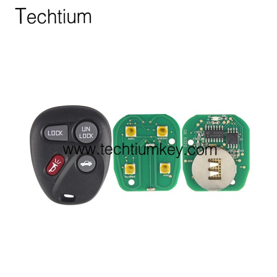 315Mhz FCC:KOBUT1BT 4 button remote key for Cadillac
